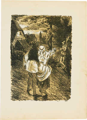 Кибрик Евгений Адольфович. Лот их семнадцати иллюстраций к книге Ш. де Костера «Легенда об Уленшпигеле» 